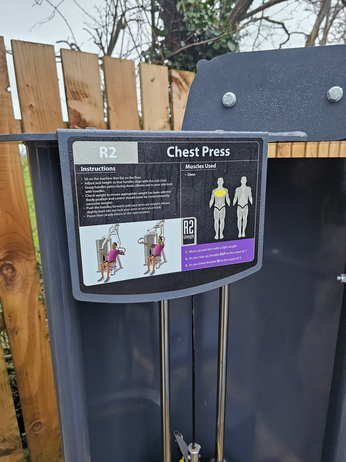 Indigo Fitness R2 Inclusive Seated Chest Press