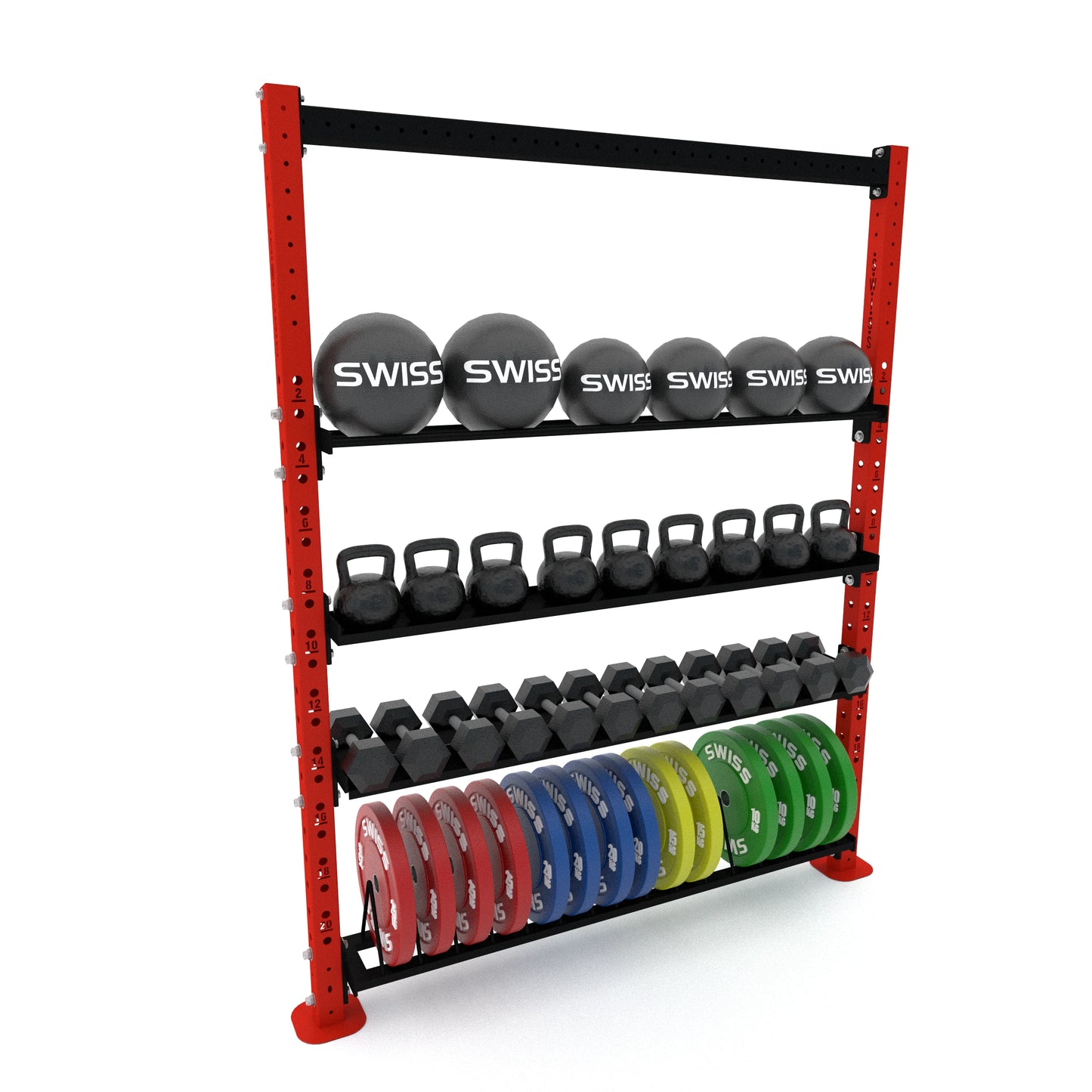 Swiss Storage Set Red