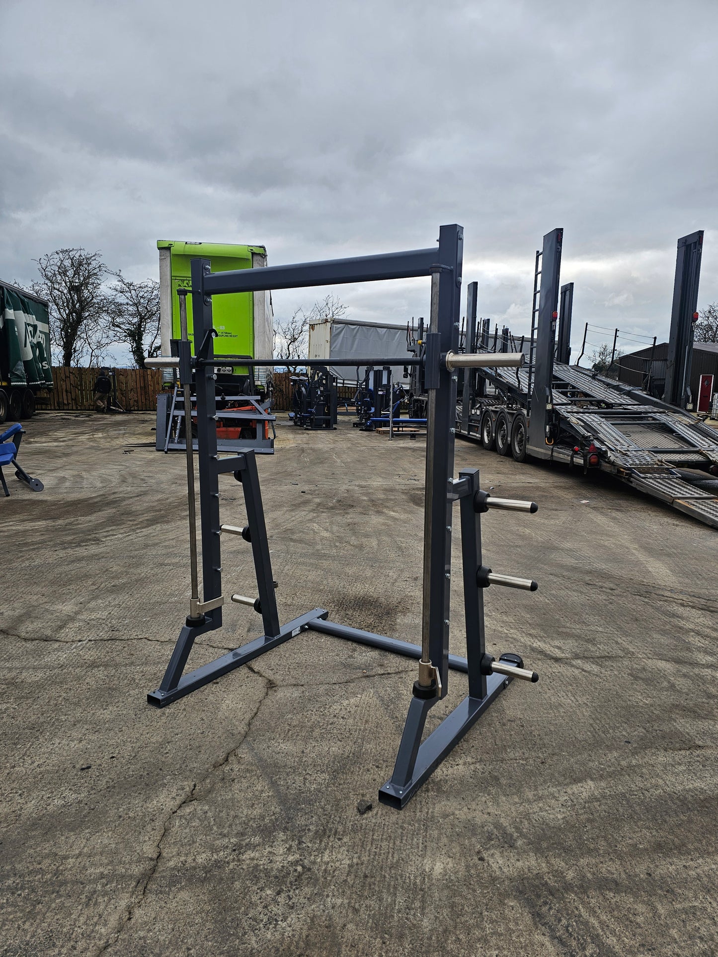 Indigo Fitness Plate Loaded Smith Machine