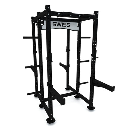 Swiss Double Half Rack Black