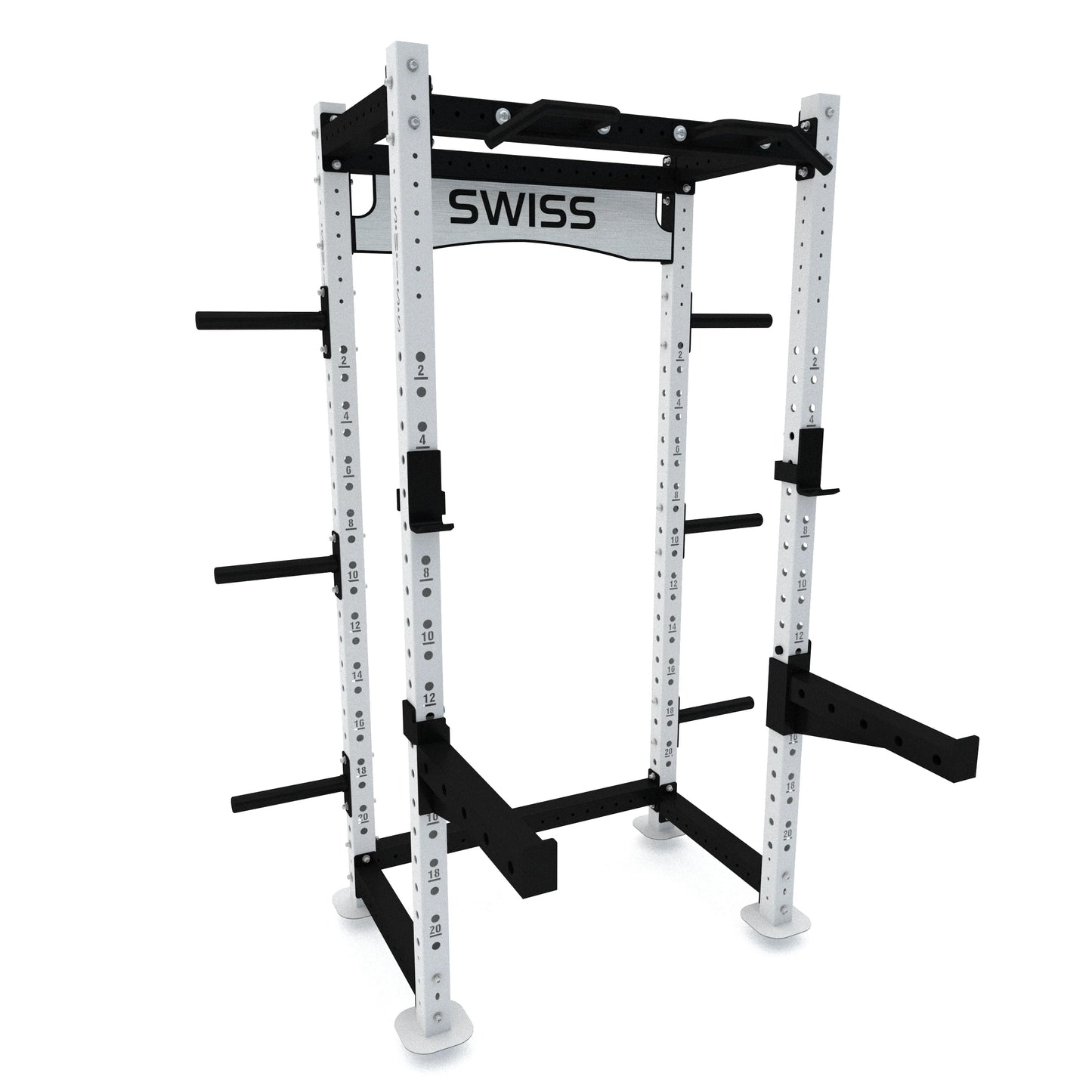 Swiss Half Rack White